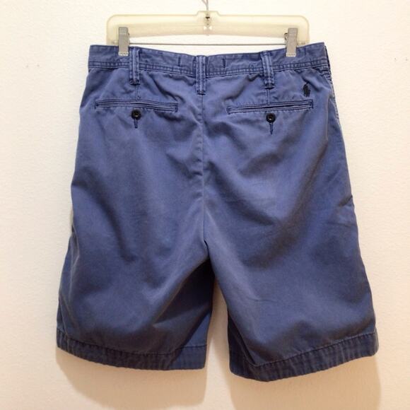 POLO Ralph Lauren Chino Shorts Navy Blue Relaxed Fit size 30 - Picture 2 of 4